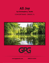 All Joy Concert Band sheet music cover